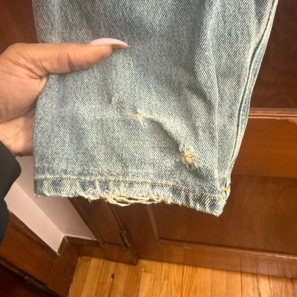 The Children's Place Men's Light Blue Relaxed Jeans - Picture 8 of 11